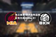 米兰体育-热火击败篮网，尼克尔森狂砍31分！