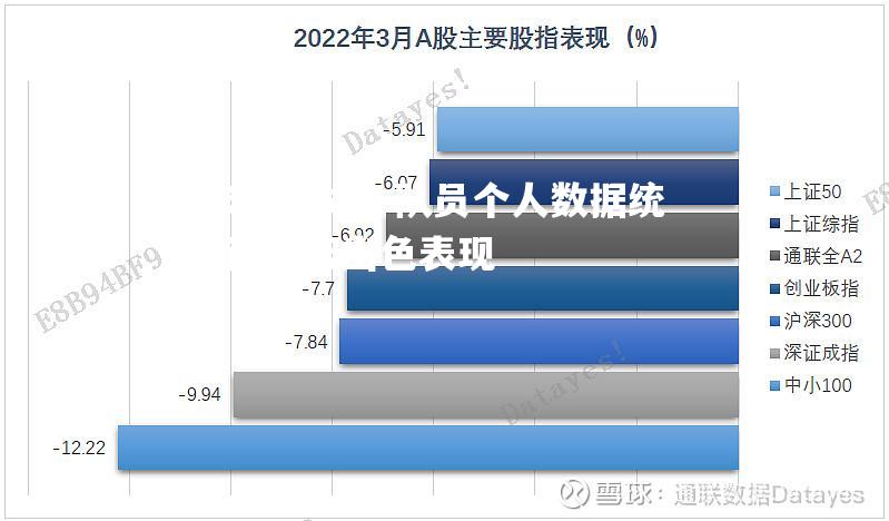 队员个人数据统计显示出色表现